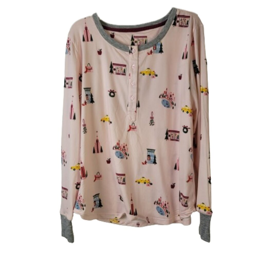 Lilly Pulitzer & Kate Spade Pajama Shirt Bundle Women's Sm Loungewear - Picture 11 of 15